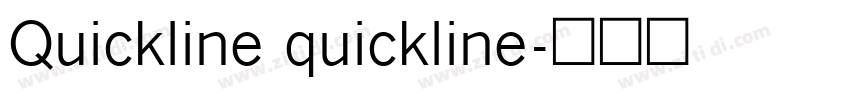 Quickline quickline字体转换